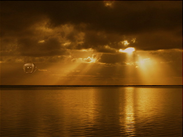 Anini Sunrise Water Droplets - Overlay 14