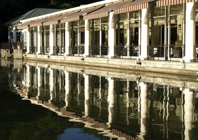 Central Park Boat House Reflection