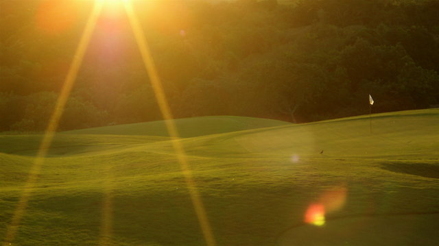 Geometry - Golf - Sunset