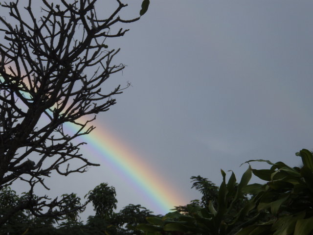 Rainbow over Kilauea