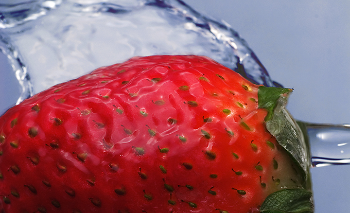 Water Glazed Strawberry
