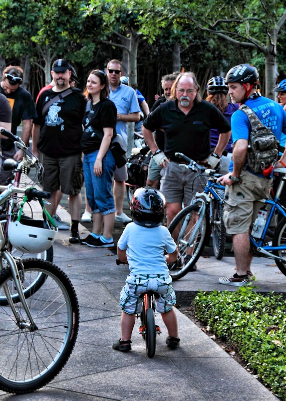 The littlest biker