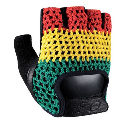 Crochet back glove