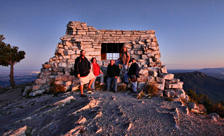 Kiwanis cabin group shot