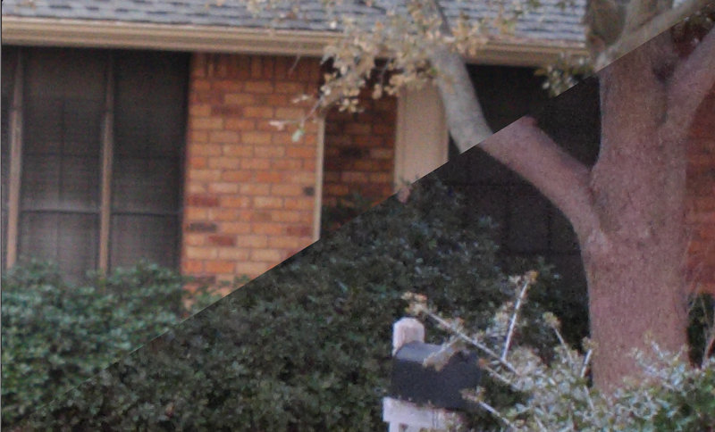 EOS350 vs G11 at ISO 800