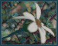 Impressionistic Daisy In Blues