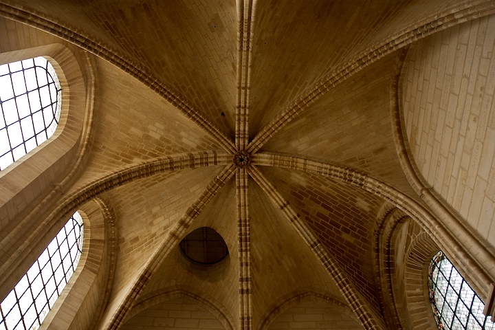 Ceiling detail, Quasimodo's chamber (aka Gift Shop), Notre Dame Cathedral
