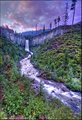 Tumalo Falls near Bend, Oregon HDR version