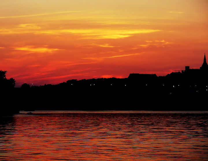 Boat Tour at Sunset