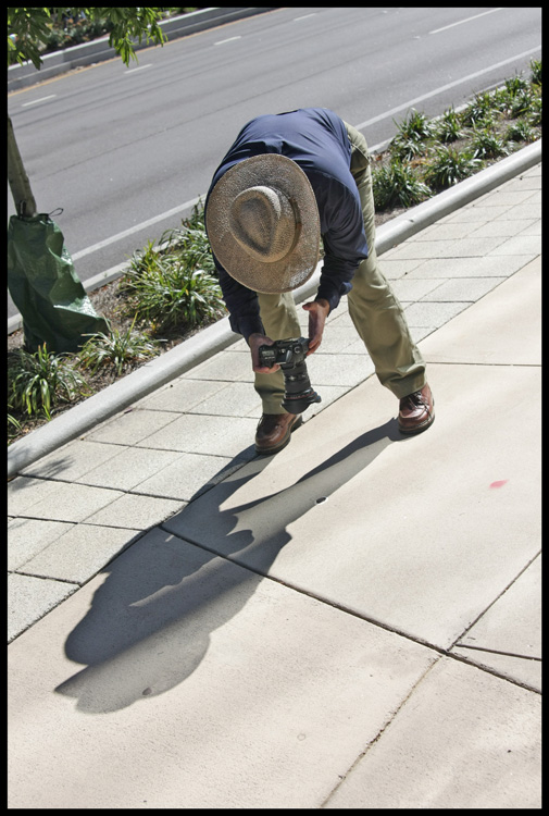 My Non-Photographer Hubby helps out.