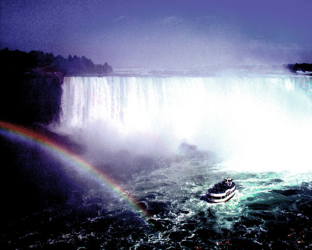 Falls and Rainbow