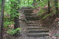 Nature path to the top