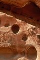 Water Erosion Holes-Valley of Fire State Park