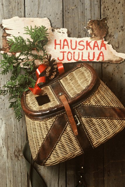 Hauskaa Joulua (Merry Christmas in Finnish)-Dad's Trout Basket