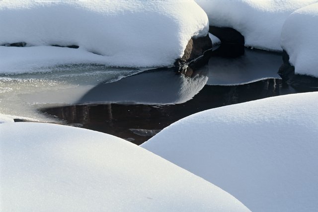Winter on the Middle Branch- Escanaba River
