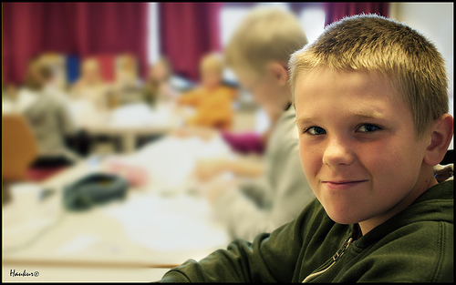 Alexander at school