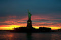 Sunset over Liberty