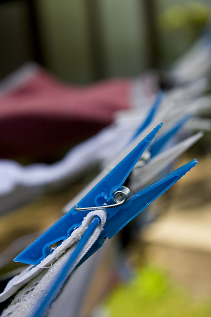 Blue peg