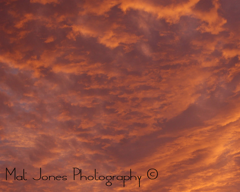 "Sky on Fire"