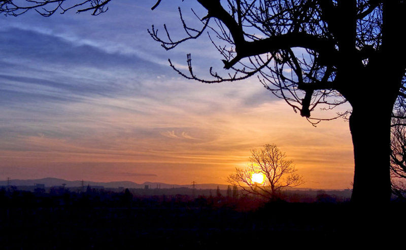 Sunset Over Cronton II