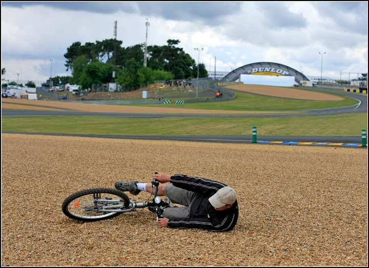 Day 18: Tony Lost it into the Gravel Trap!
