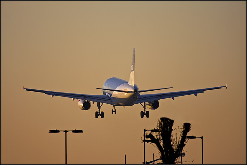#sept - Landing at Sunset