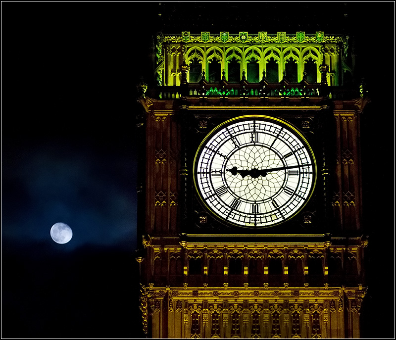 Moon by Big Ben