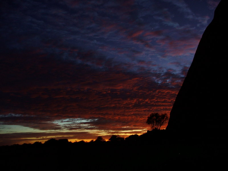 Sunrise over Uluru
