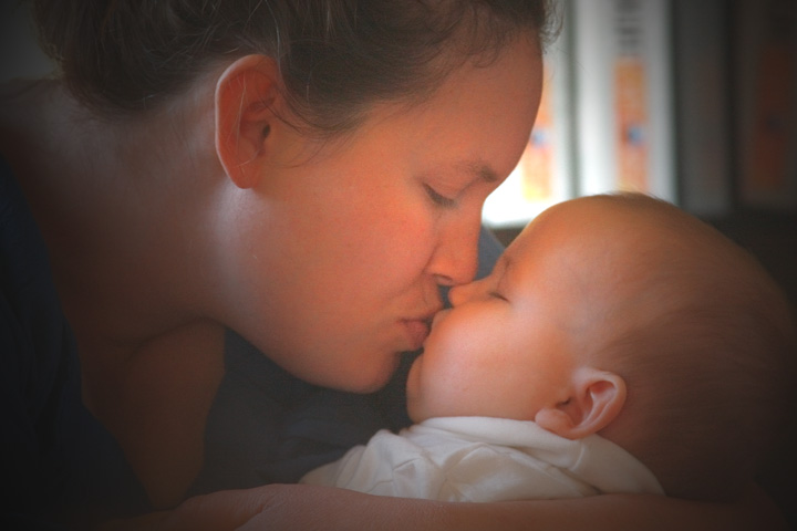 Mom and Daniel