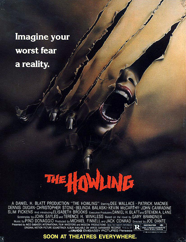 The Howling movie poster