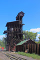 Old Coal Tower in Chama, New Mexico Railyard