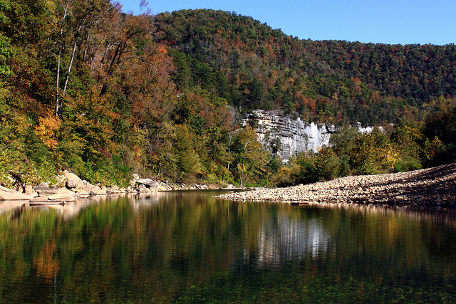 Buffalo River at Roark Bluff