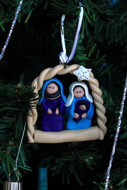 Christmas Tree Ornament -Nativity Scene