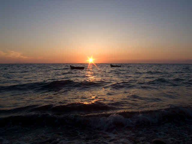 Sunset in Patras
