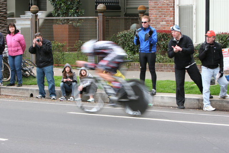 Fans Enjoying the 2009 Amgen Tour of California