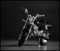 toy-bike in BW