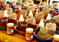 Spices in a street market