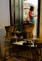 girl working in the restaurant