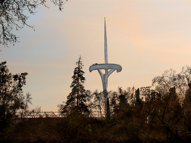 where-is-it -Communications Tower  Olympic park Barcelona