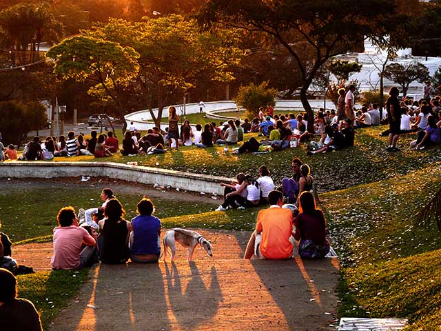 Sunset square