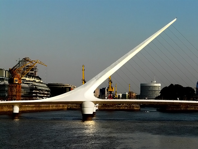 bridge at Puerto Madero