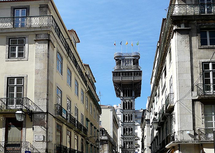 where-is-it - Santa Justa lift - Lisbon