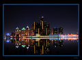 Detroit skyline hdr