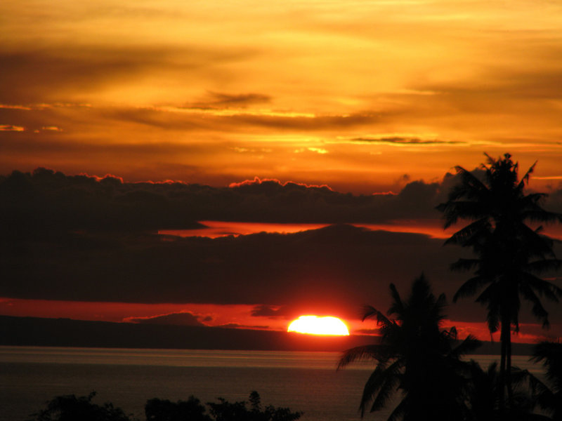 Sunset over Iligan Bay