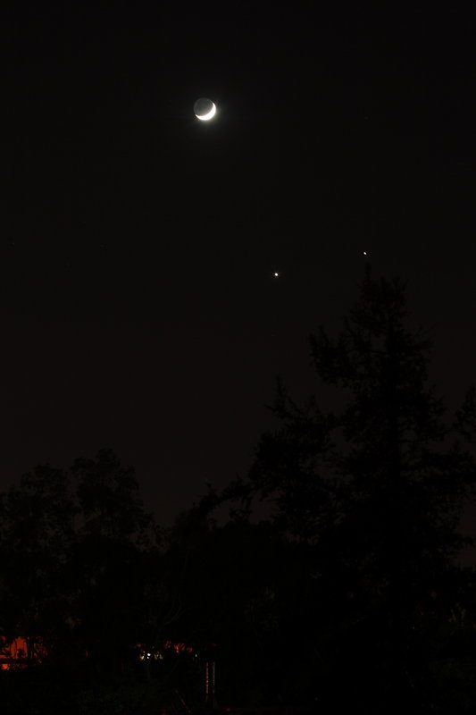 Moon-Jupiter-Venus