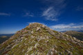 Up towards the summit