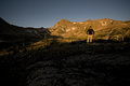Alpenglow at dawn.