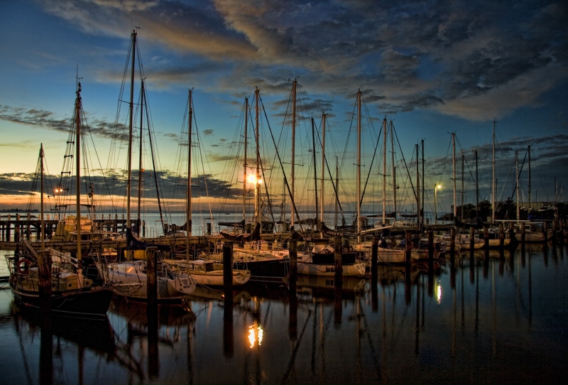 Hastings Marina Sunrise