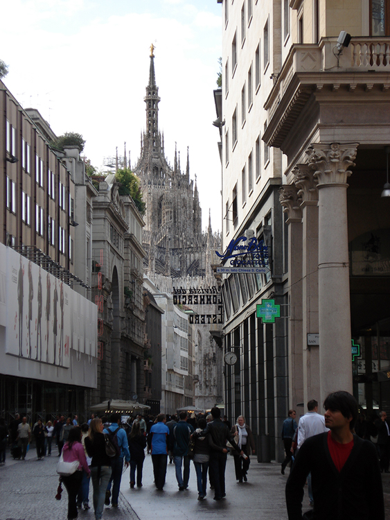 View towards Duomo