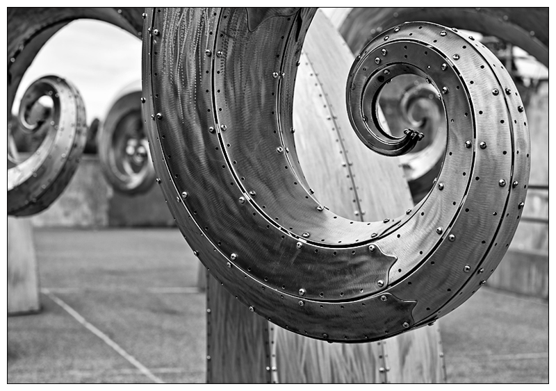 Spiral 2- White border